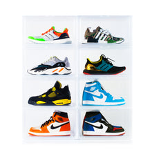 Load image into Gallery viewer, 8 x BOGO Premium sneaker crates Clear or White - 4 Boxes